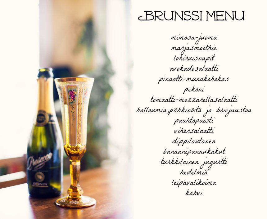 menu brunssi