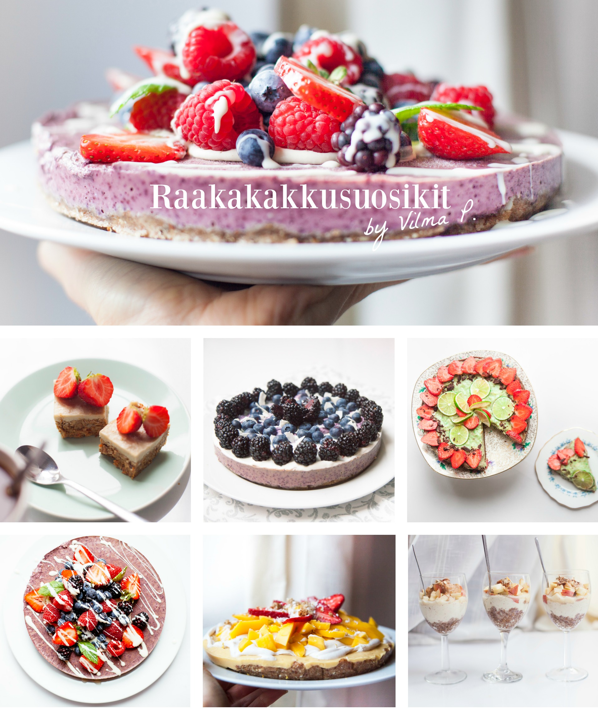 Raw Cake Recipes by Vilma P.